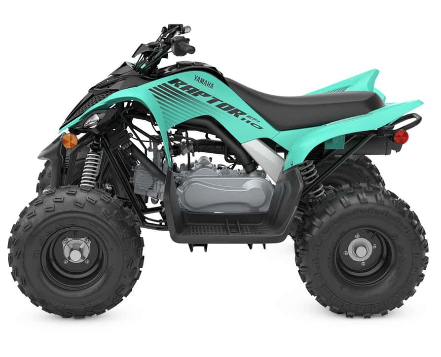 2025 Yamaha Raptor 110 Teal