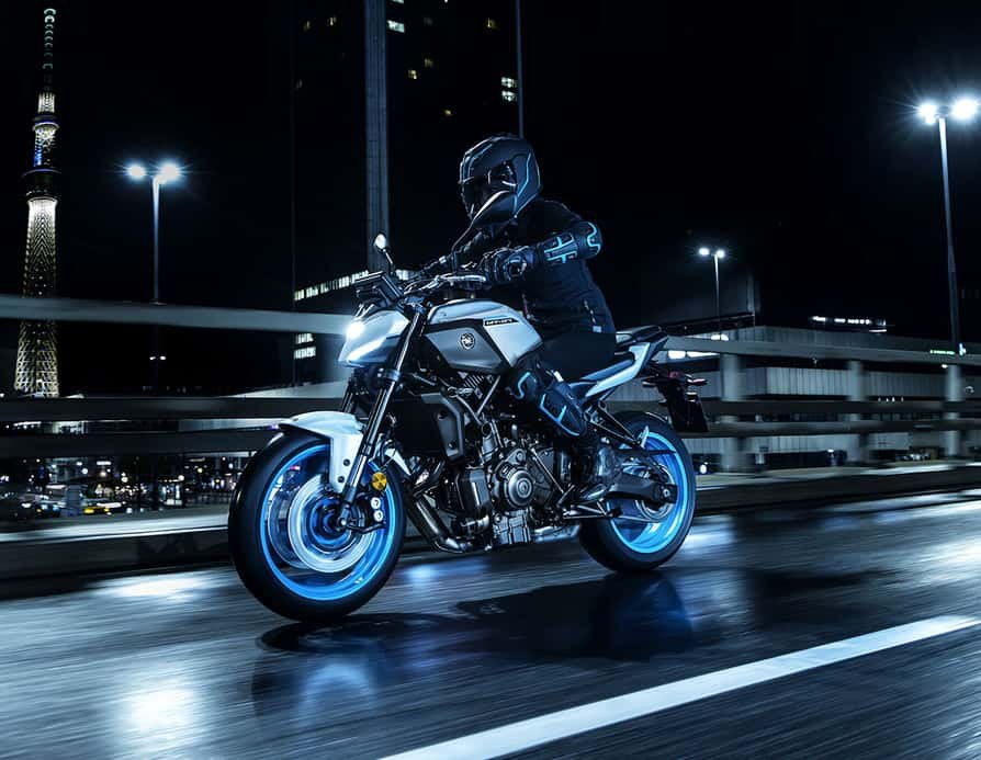 2025 Yamaha MT 07 Matte Raven Black