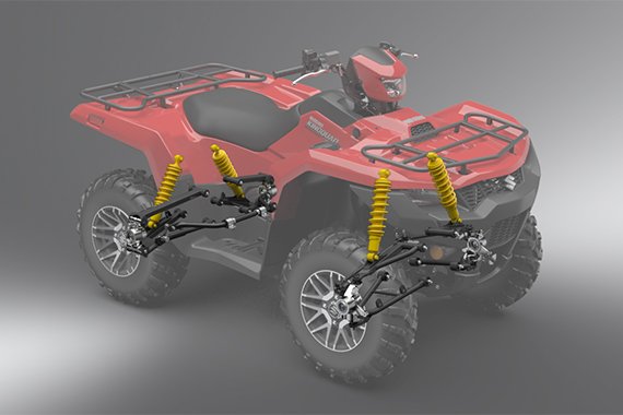 2025 Suzuki KingQuad 750XPZ True Timber Kanati, Mag Wheels