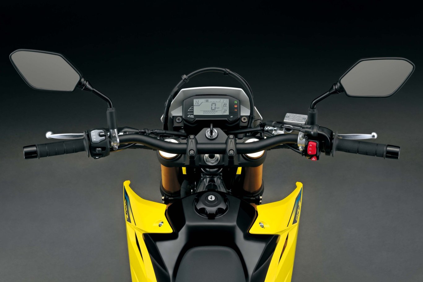 2025 Suzuki DR Z4S Champion Yellow No. 2 / Solid Special White No. 2