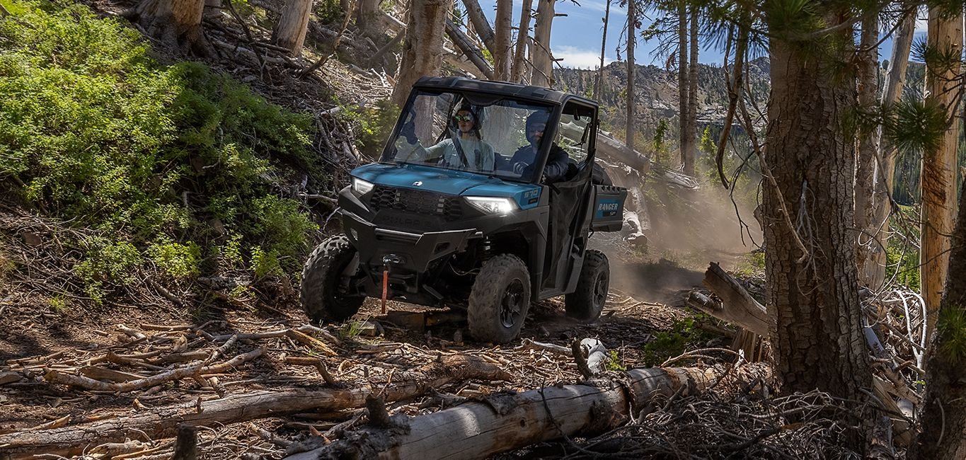 2025 Polaris RANGER SP 570 PREMIUM 2 Seat Sand Dune with Polaris Pursuit Camo Accents