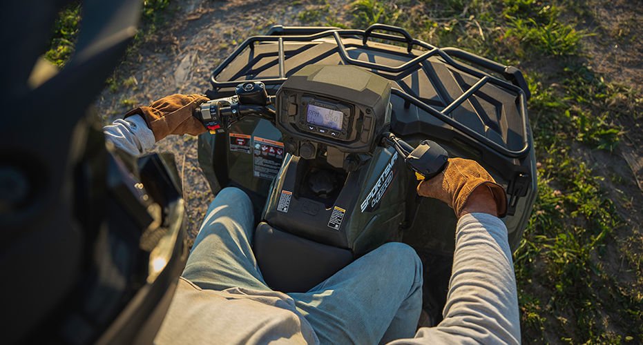 2025 Polaris Sportsman 450 H.O. Orange Rust