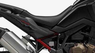 2025 Honda Africa Twin Manual Mat Ballistic Black Metallic