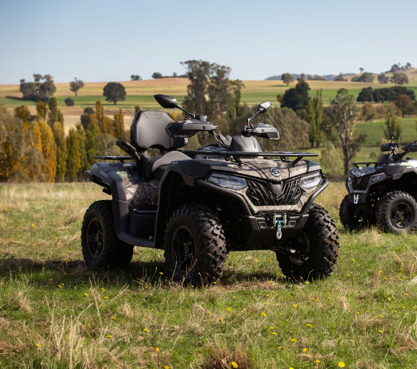 2025 CFMOTO CFORCE 600 TOURING Nebula Black