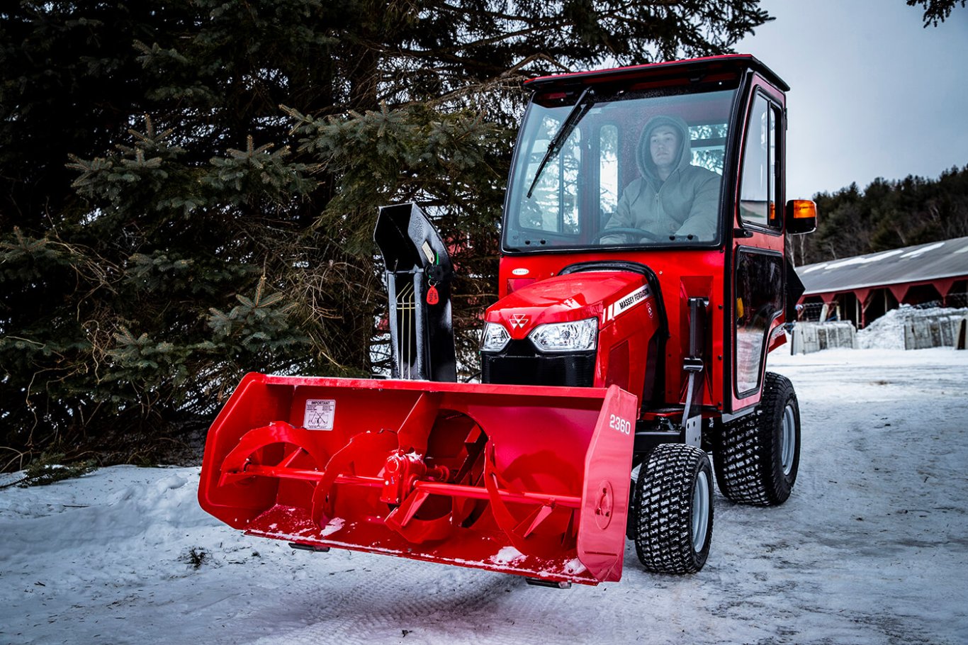 Massey Ferguson GC1700 Series Garden Compact Tractors MF GC1723EB