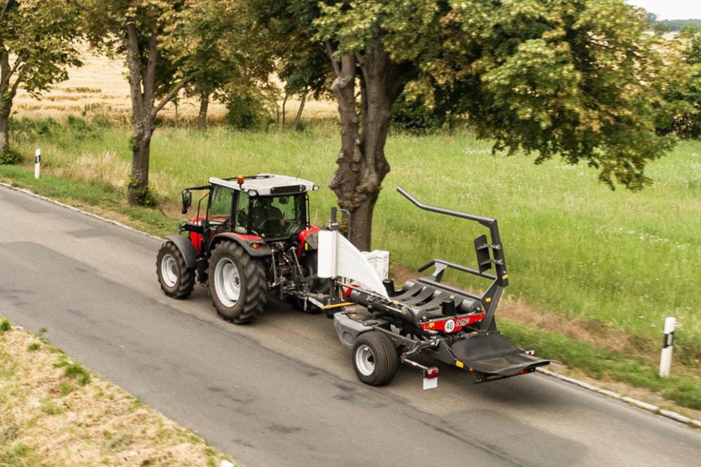 Massey Ferguson MF TW 130 Baler Wrapper