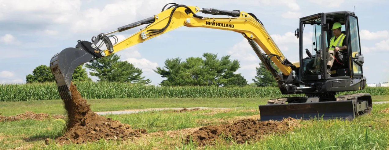 New Holland E70D Midi Excavators