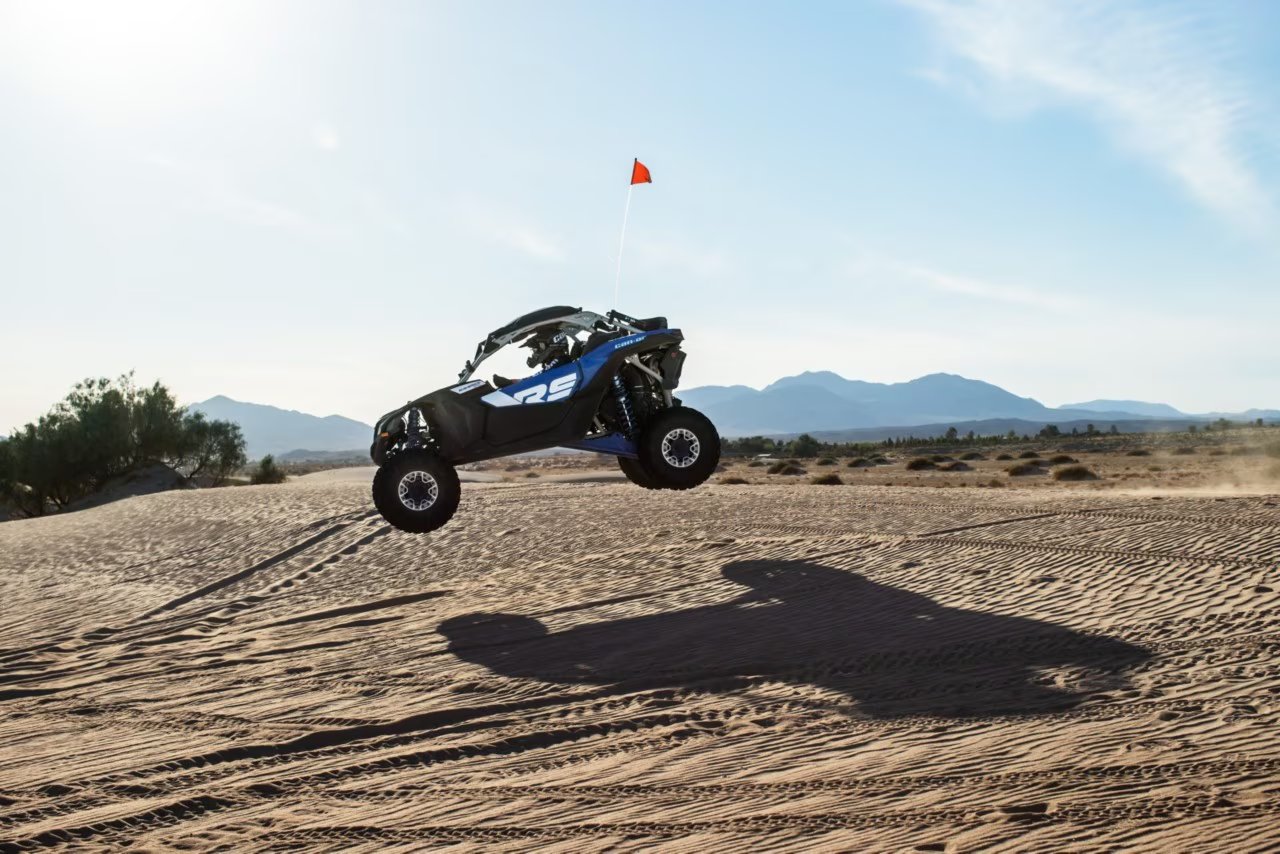 2025 Can Am Maverick X3 RS Turbo RR Fiery Red & Hyper Silver