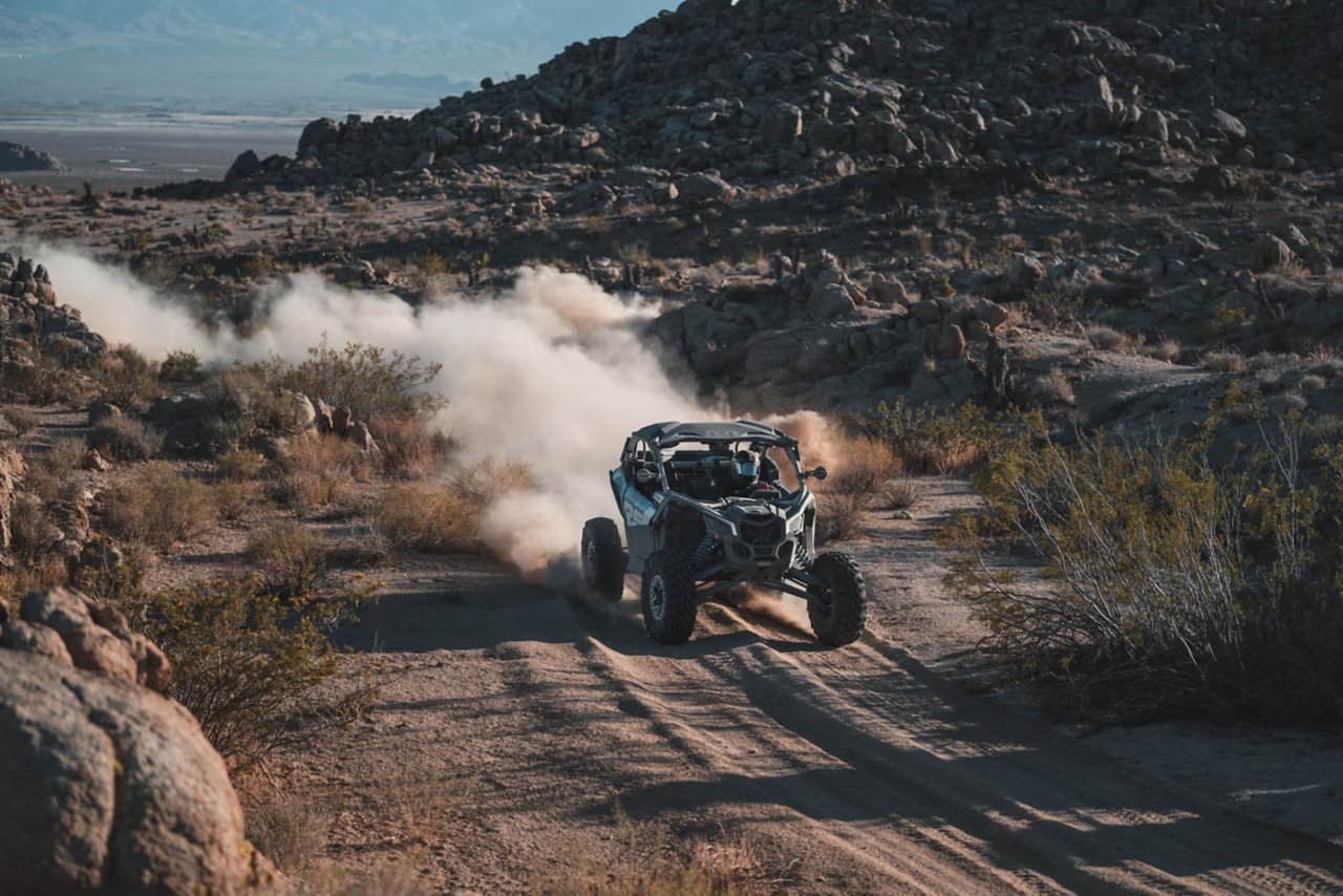 2025 Can Am Maverick X3 RS Turbo RR Fiery Red & Hyper Silver