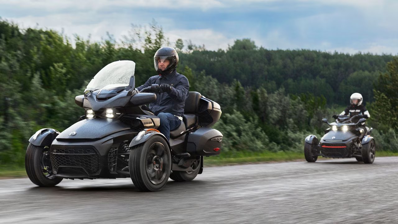 2025 Can Am SPYDER F3 LIMITED MONOLITH BLACK SATIN