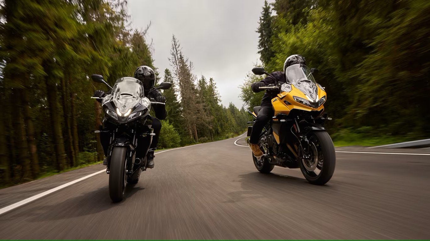 2025 Triumph ALL NEW TIGER SPORT 800 Cosmic Yellow