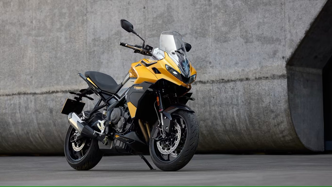 2025 Triumph ALL NEW TIGER SPORT 800 Cosmic Yellow