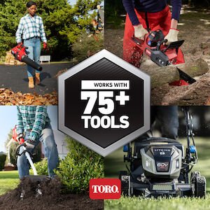 Toro 30 in. (76 cm) 60V Max* TurfMaster Revolution Electric Mower with (3) 10.0Ah Batteries and Charger