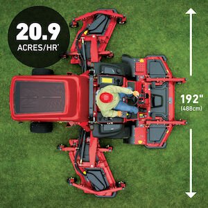 Toro Groundsmaster® 5900 with ROPS