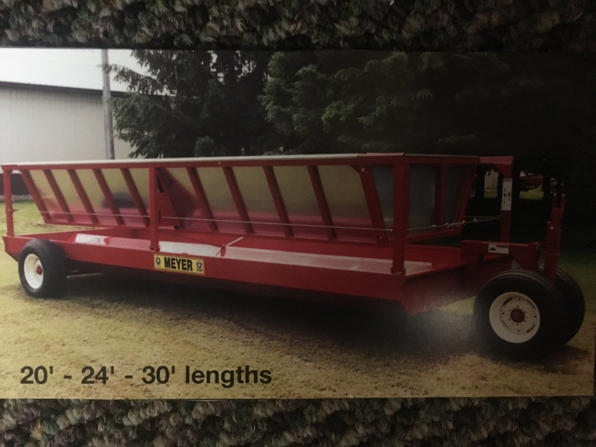 Meyer Manufacturing Meyer P Series Dolly Wheel Bunk Feeder