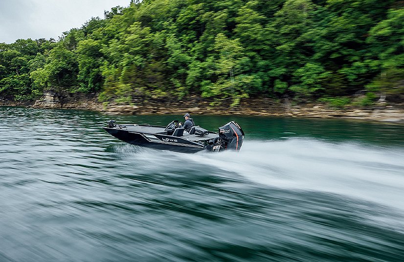 2025 Lowe Boats Stinger 198 Candy Apple Red