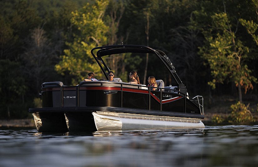 2025 Lowe Boats RS 270 EL Charcoal Metallic Exterior Beach Upholstery