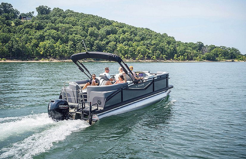 2025 Lowe Boats RS 230 WT Charcoal Metallic Exterior Marshmallow w/ Granite Upholstery