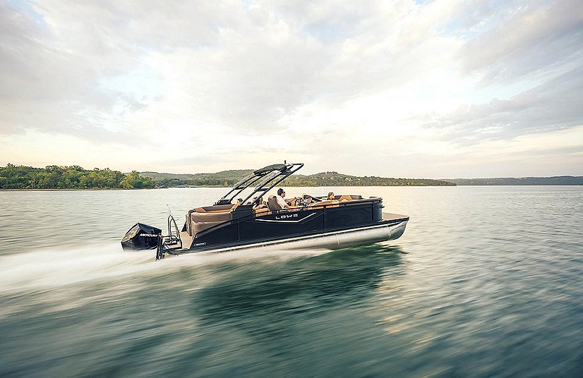 2025 Lowe Boats RS 270 EW Charcoal Metallic Exterior Marshmallow w/ Granite Upholstery