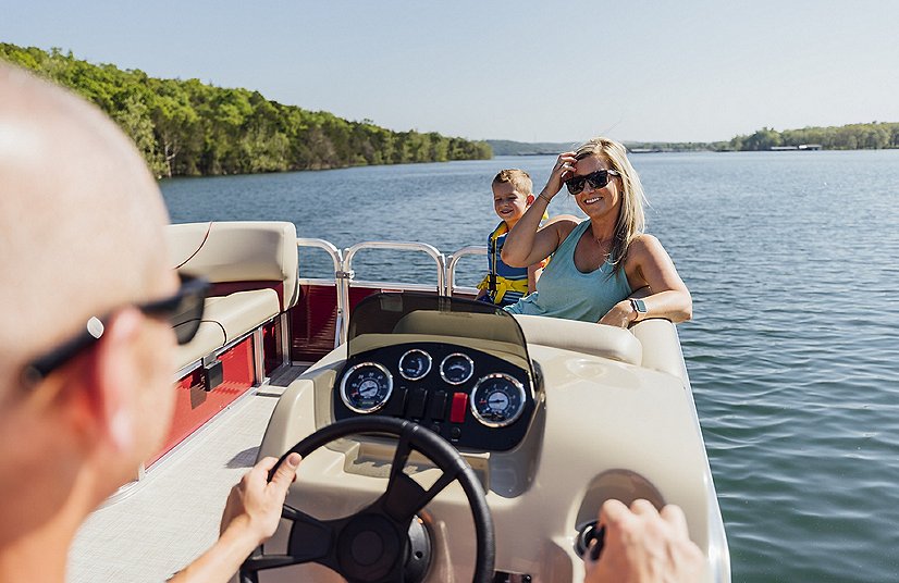 2025 Lowe Boats Ultra 182 Fish & Cruise Wineberry Metallic Exterior Gray Upholstery with Red Accents