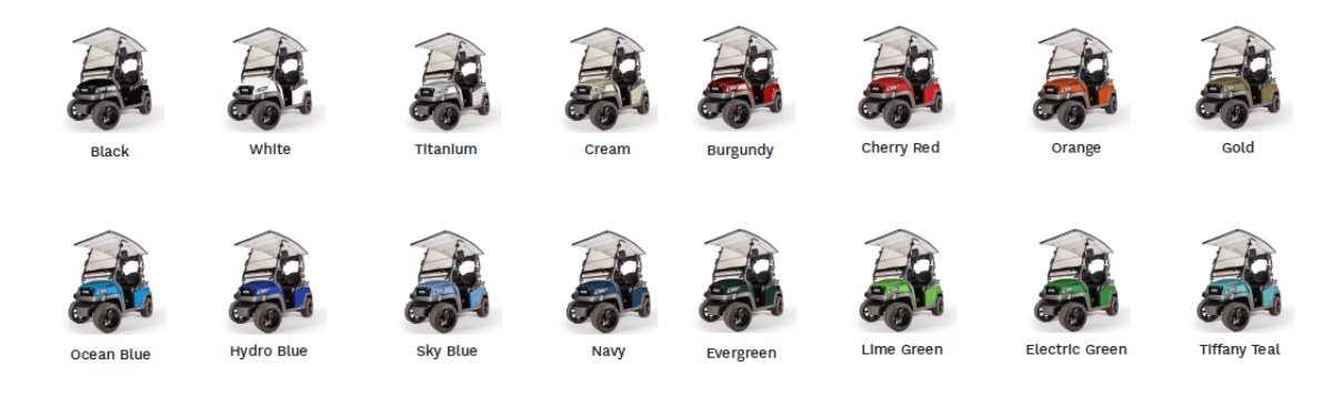 FTR Model 3 Lithium Golf Carts