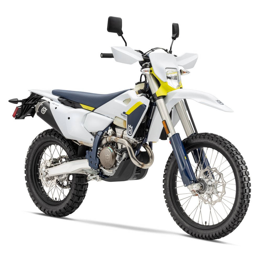 2025 Husqvarna FE 350s ONE OF THE BEST EQUIPPED STREET LEGAL DUAL SPORT MODELS.