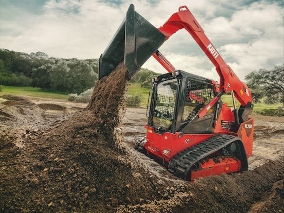 KIOTI Compact Track Loaders – O% Financing up to 48 months* OR receive up to $8,000* (CAD) cash back.