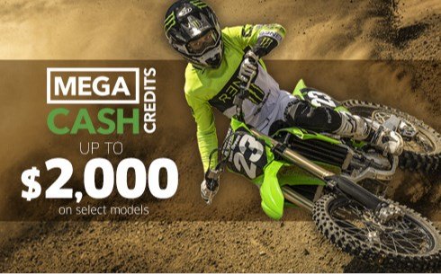 GET YOUR KAWASAKI NOW WHILE SUPPLIES LAST!