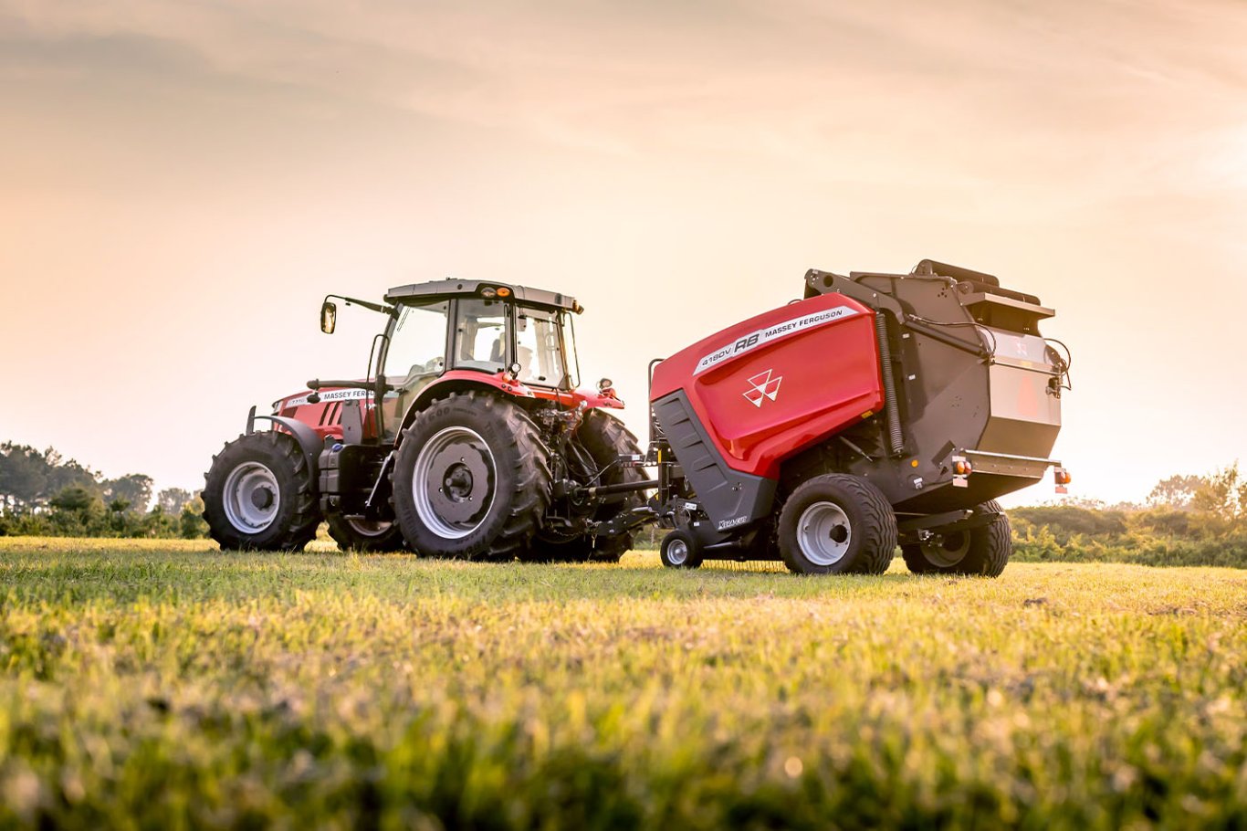 MF RB Series Round Baler