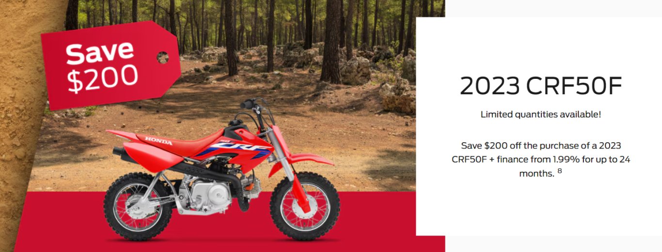 2023 CRF50F