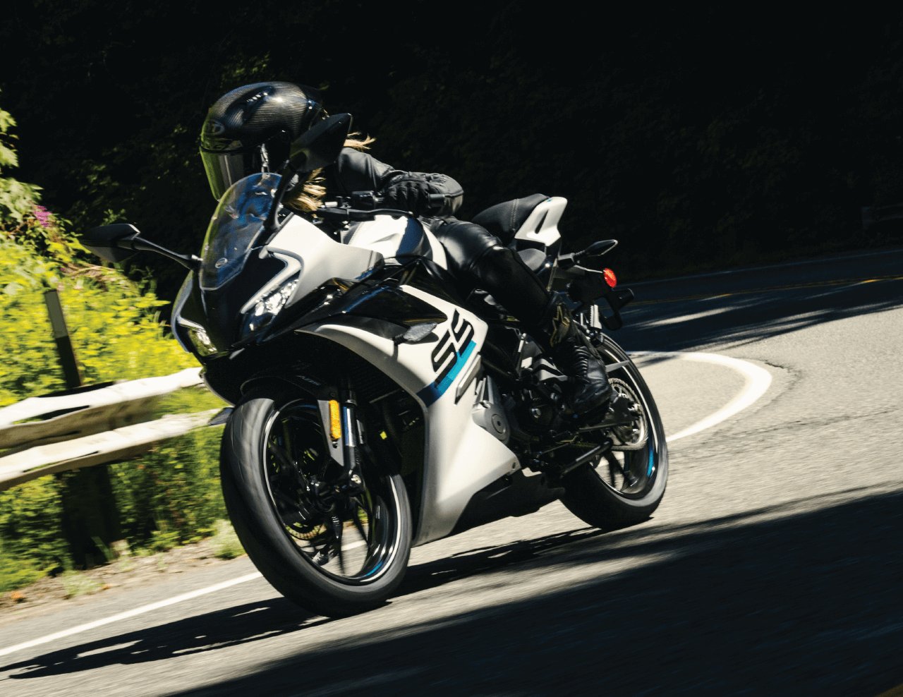 2024 CFMOTO 300SS Nebula White