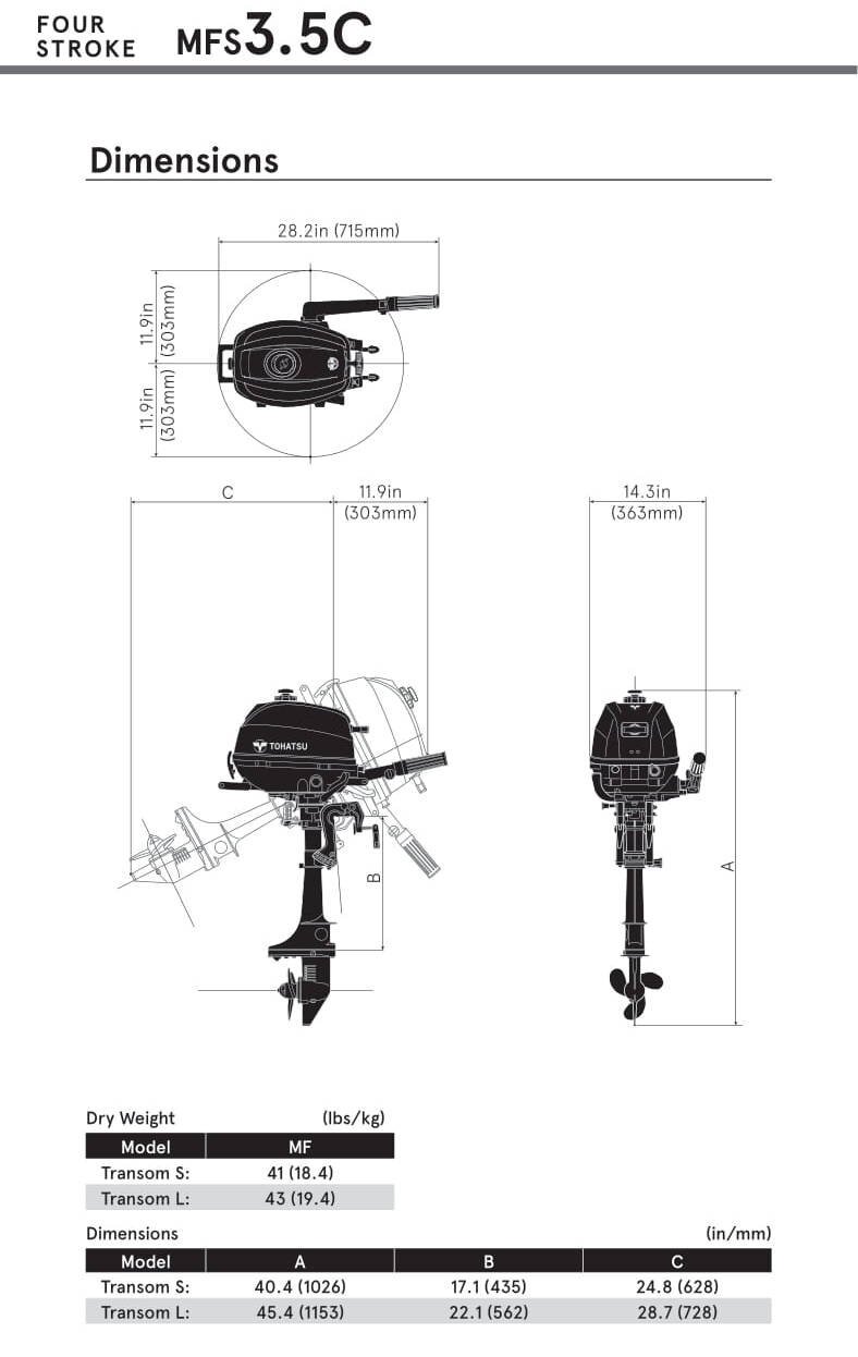 Tohatsu MFS3.5