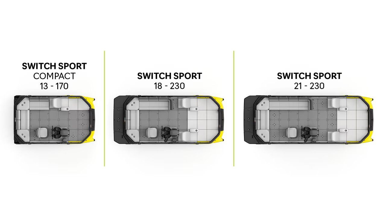 2025 Sea Doo Switch Sport 21 230 hp Neon Yellow