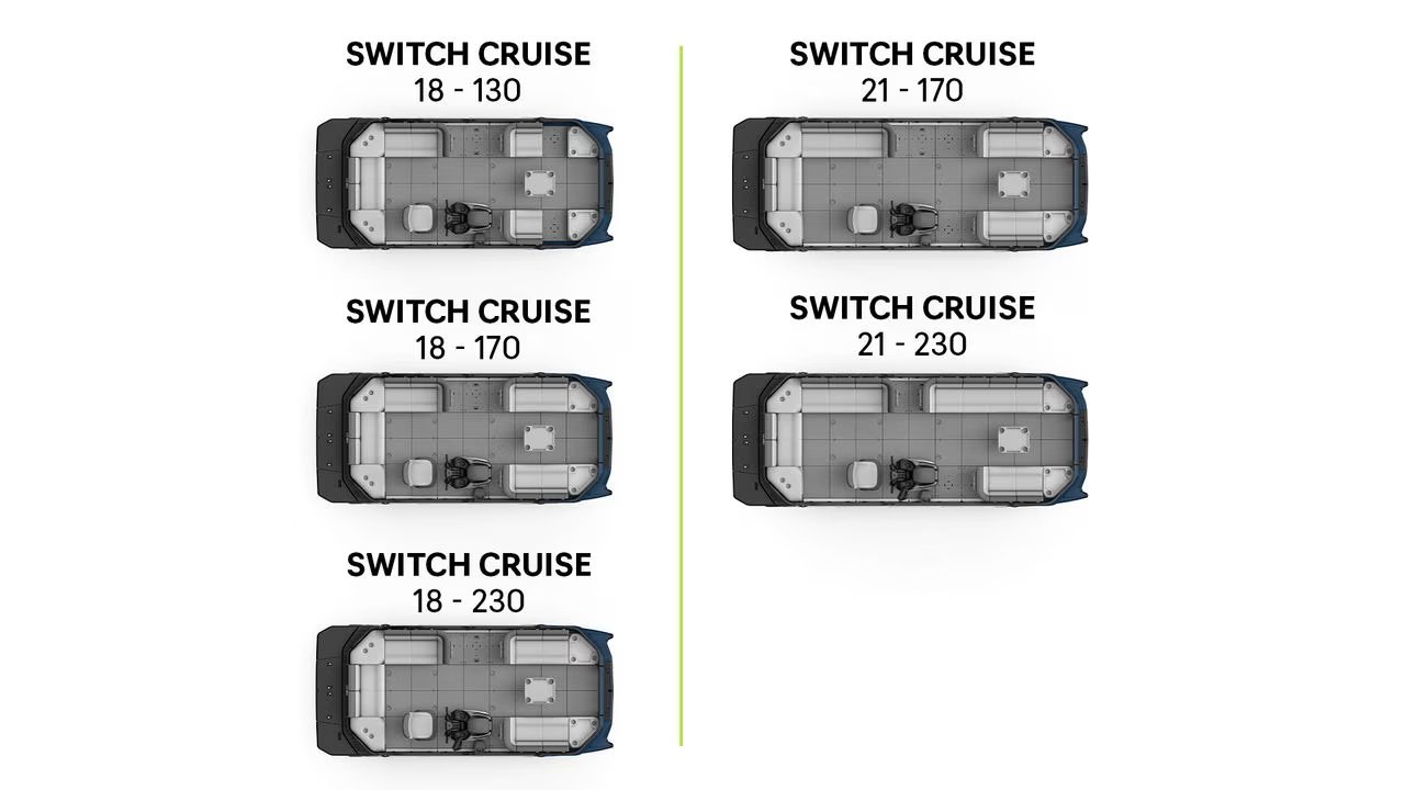 2025 Sea Doo Switch Cruise 21 230 hp Marine Blue