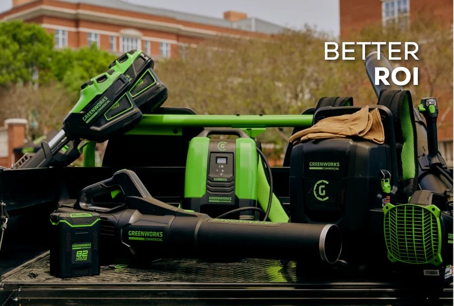 Greenworks 82V Dual Port Backpack Blower with Two 5Ah Batteries and Dual Port Charger | 82BA26 52DP