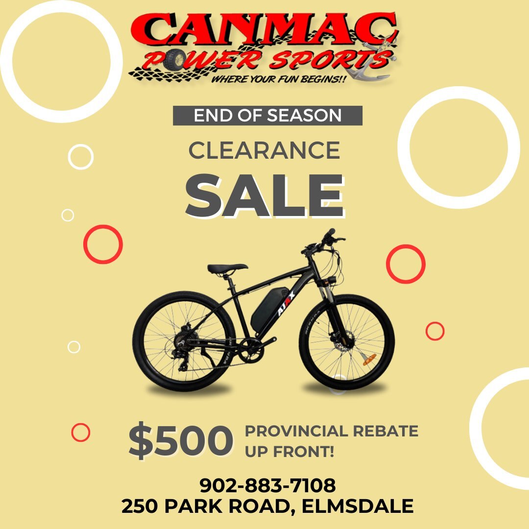 End of season bike sale sale