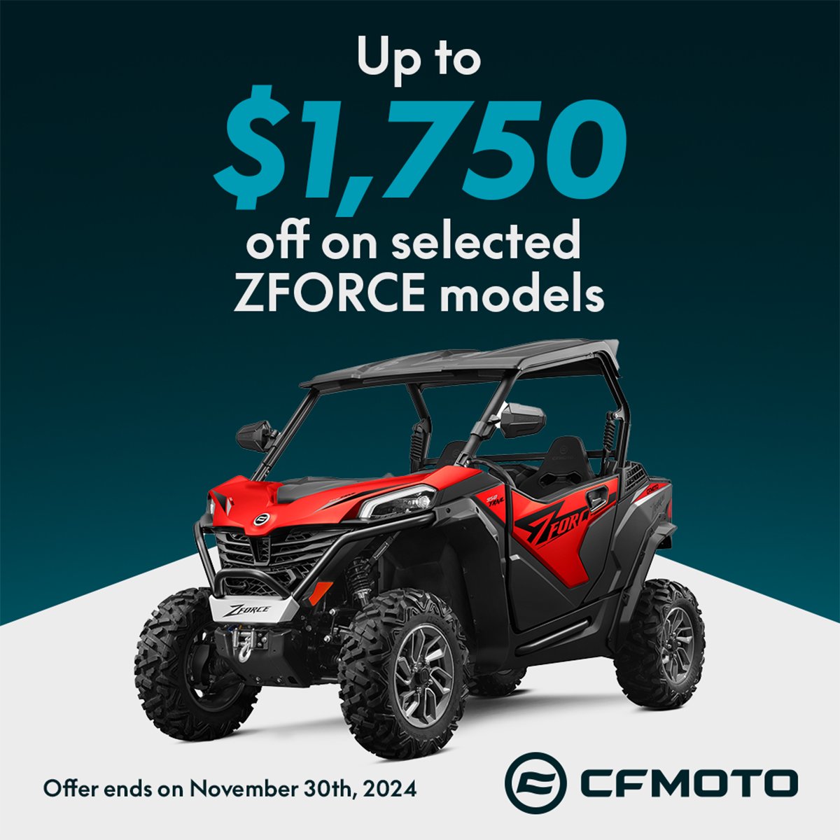 CFMOTO's Ride with Force Sales Event