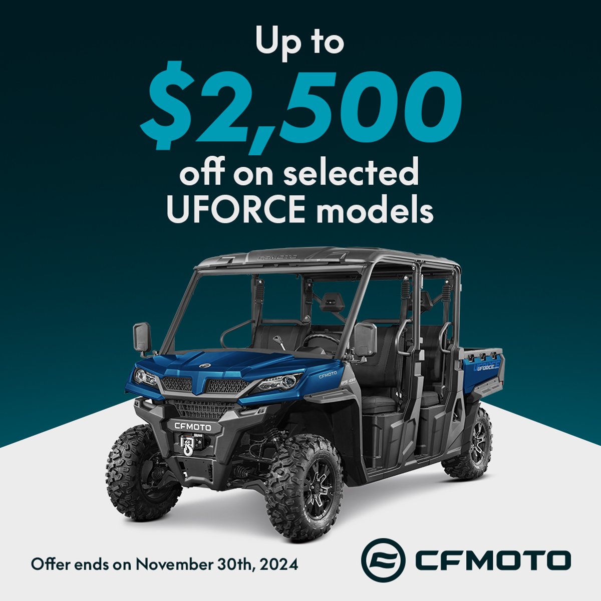 CFMOTO's Ride with Force Sales Event