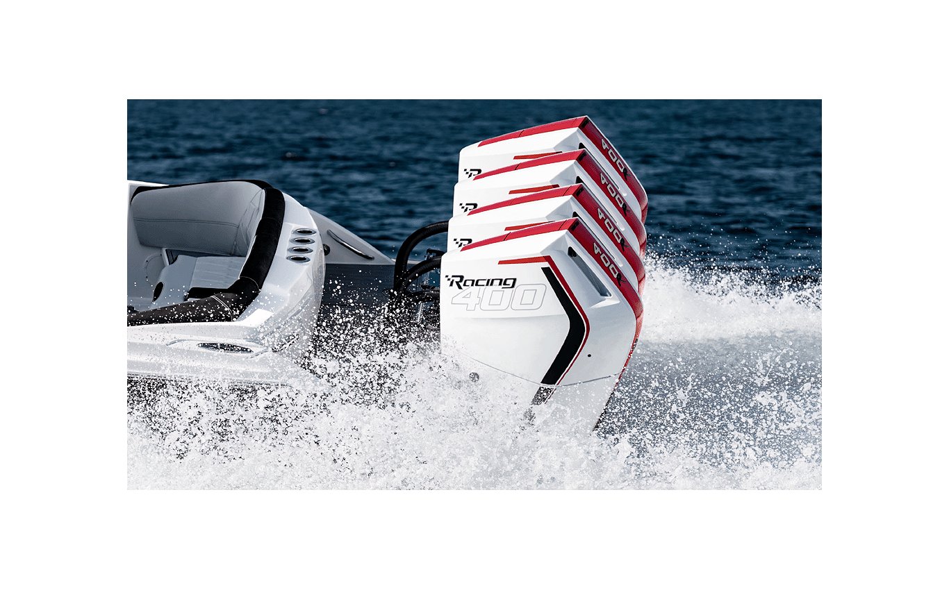 Mercury Racing 400R Cold Fusion White