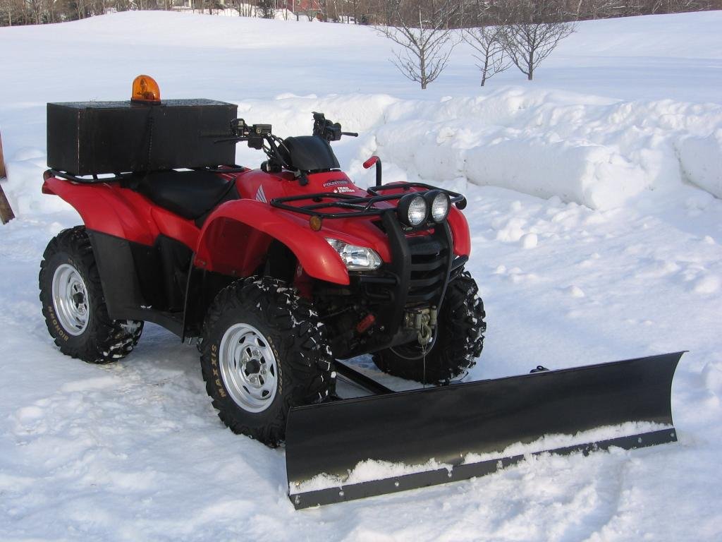 Get the Most Out of Your ATV Snow Plow This Winter