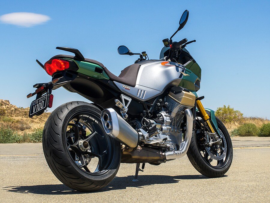 2025 Moto Guzzi V100 Mandello S Verde 2121