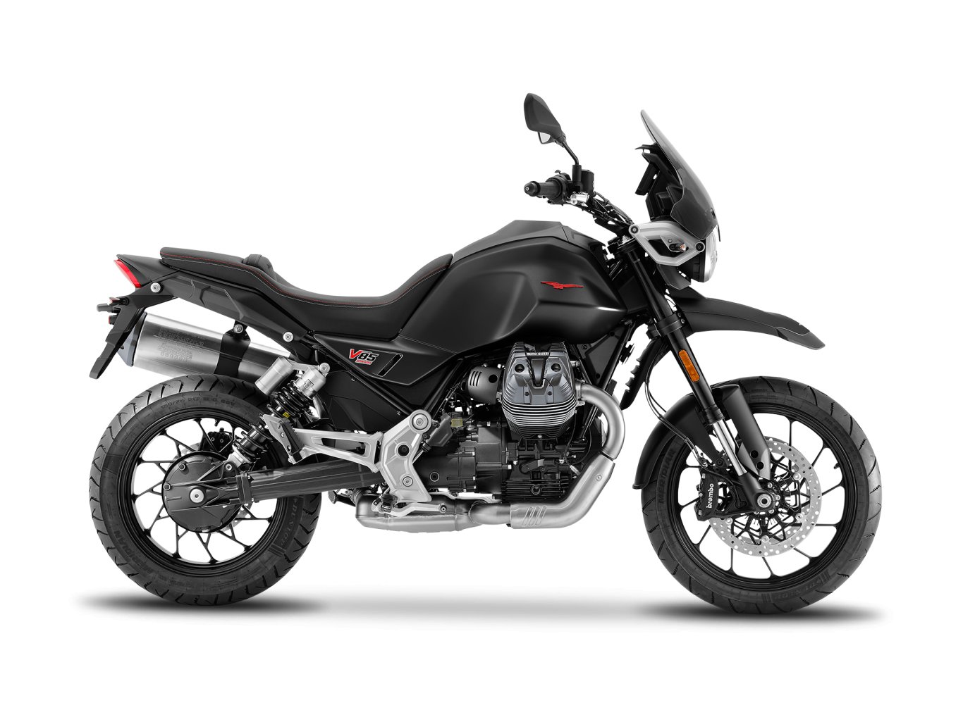 2025 Moto Guzzi V85 Strada Nero Isola