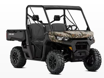 2024 Can Am DEFENDER XT 52 hp (42 lb ft torque) Rotax HD7 single cylinder engine Wildland Camo