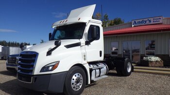 SOLD 2019 FREIGHTLINER CASCADIA EVOLUTION T12642ST SINGLE AXLE DAY CAB #4101