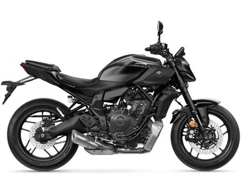 2025 Yamaha MT 07 Matte Raven Black