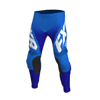 Youth Yamaha Clutch MX Pants by FXR® Youth 22 blue/white