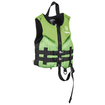 Children's Yamaha Neoprene Life Jacket by JetPilot green