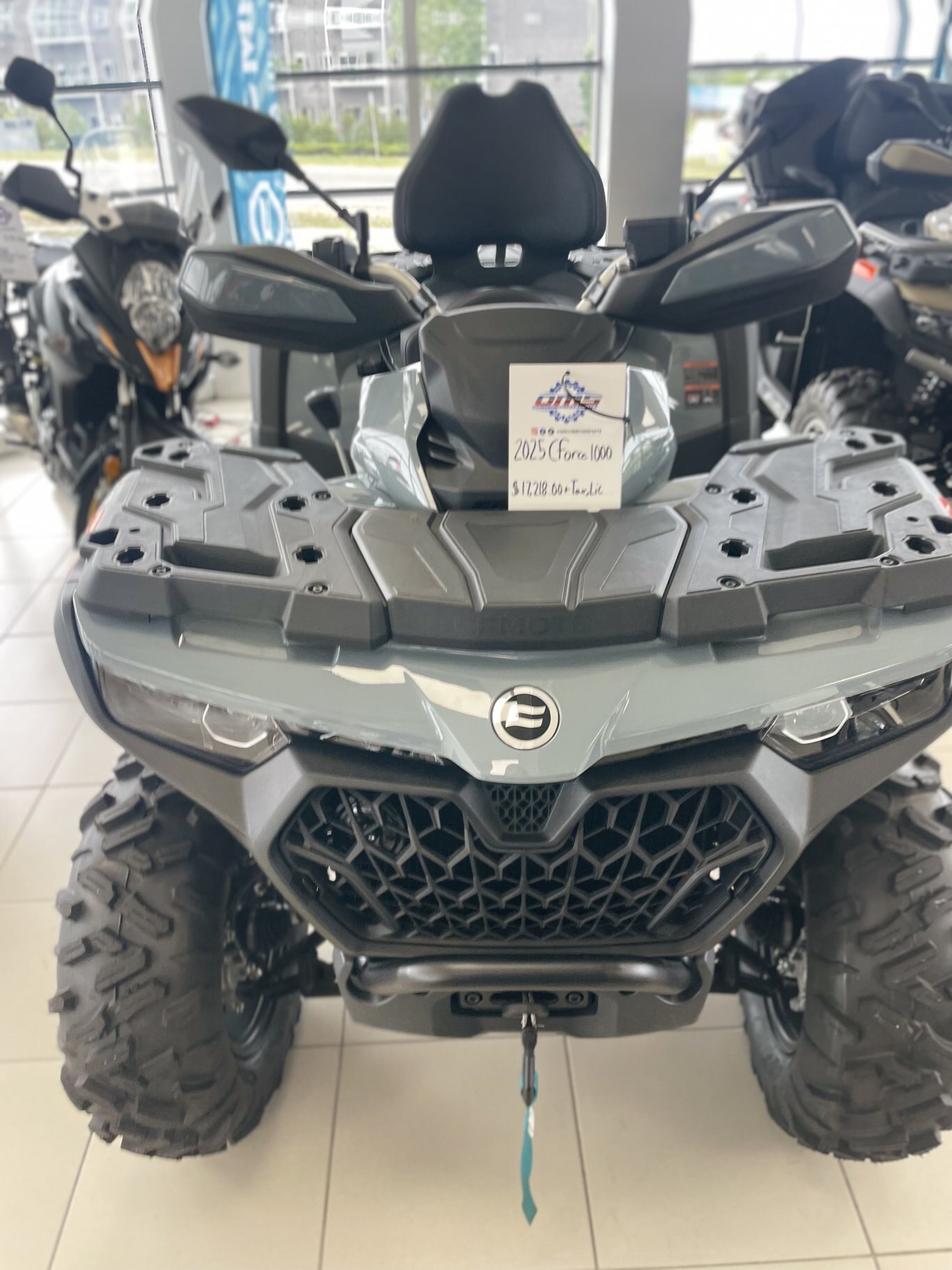 2025 CFMOTO CFORCE 1000 TOURING Tundra Grey