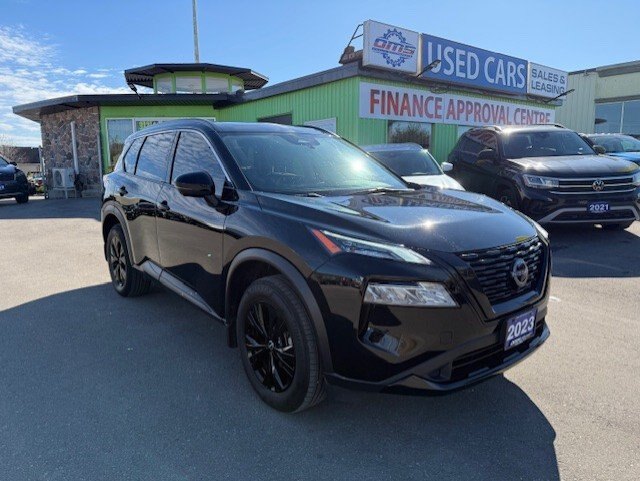 2023 NISSAN ROGUE SV MIDNIGHT EDITION / $264.21 BIWEEKLY INCLUDING TAX / LEATHER INTERIOR, ADAPTIVE CRUISE, REMOTE START