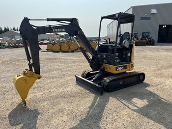 2016 John Deere 26G Excavator